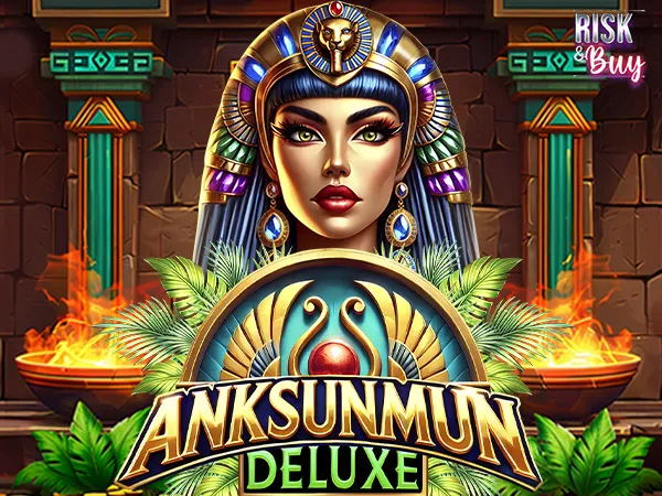 Anksunamun Deluxe slotspel bij UpSpinz Casino met Egyptisch thema