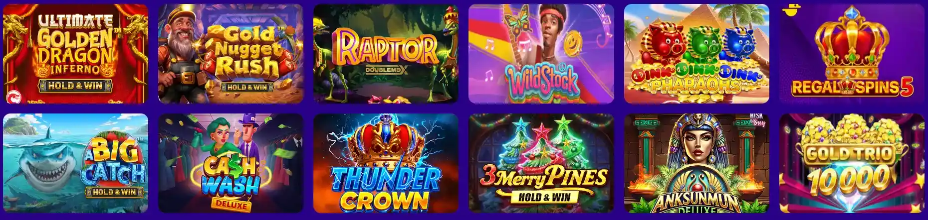 UpSpinz Casino slots met populaire gokkasten en jackpots